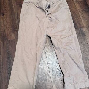 LOFT Women's Tan Straight Leg Pants